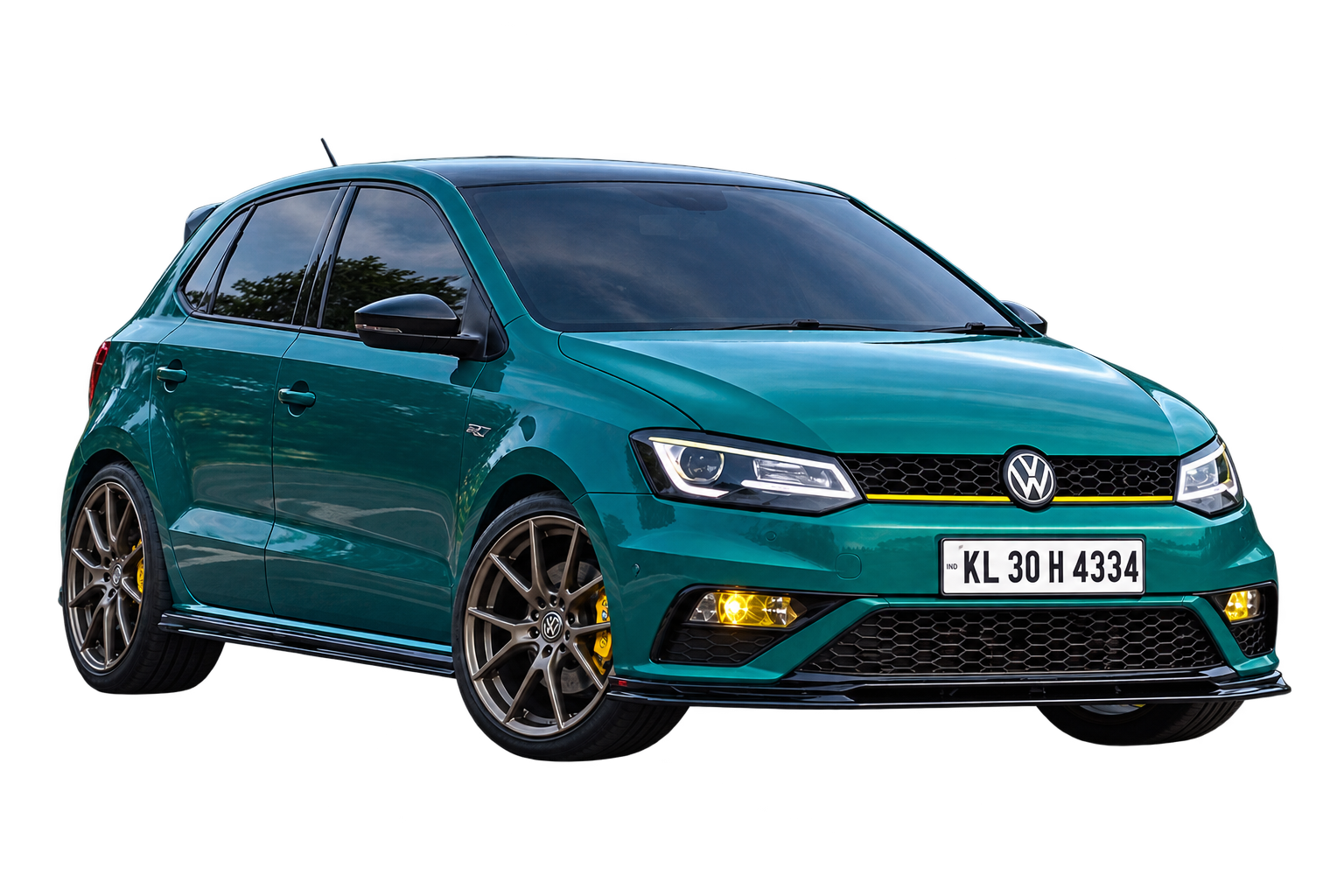 Shown Diana's Volkswagen Polo GTI